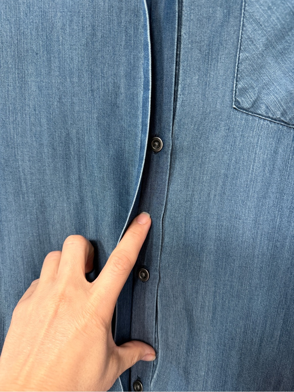 Rails Chambray Denim Shirt Dress - Picture 4 of 9